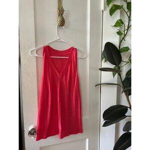 Women’s size Medium pink sleeveless blouse
